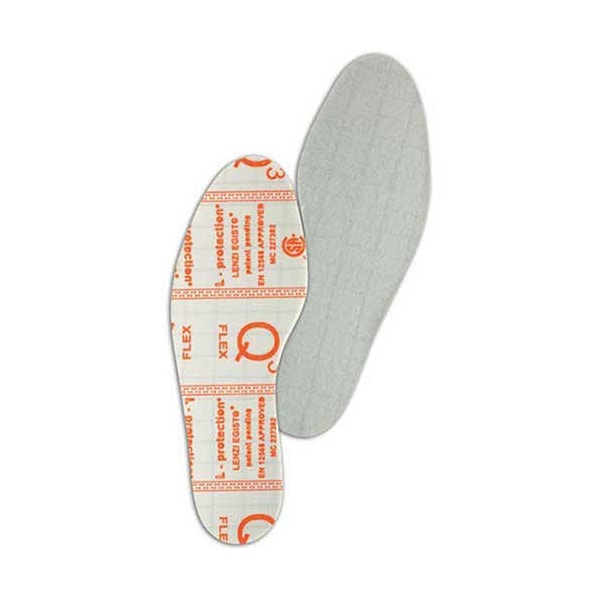 Jlf Pro Puncture Resistant Insoles, Flexible, Size 8.5 - 9.5, White - 0163US 8.5-9.5