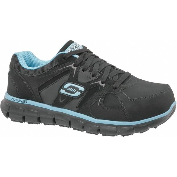 Skechers Work Boots, 11 Sz, EW Footwear W, Black, PR - 76553 - BKBL SZ 11EW