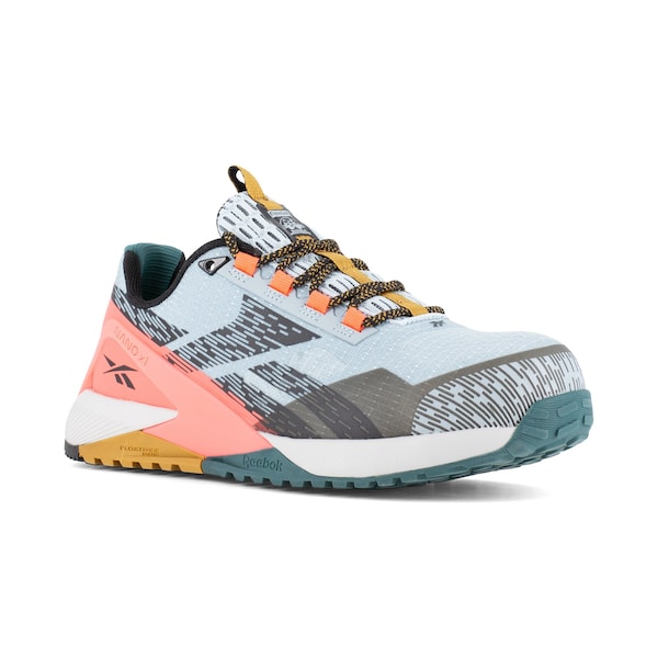 Reebok Womens Slate Blue and Salmon Comp To, PR - RB382