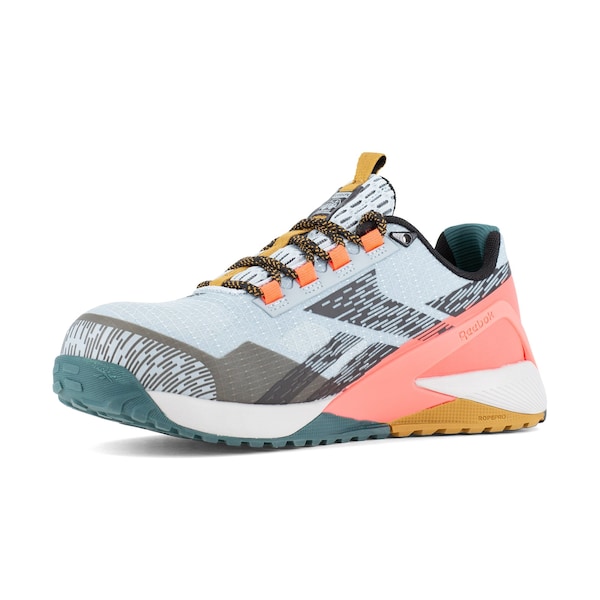 Reebok Womens Slate Blue and Salmon Comp To, PR - RB382