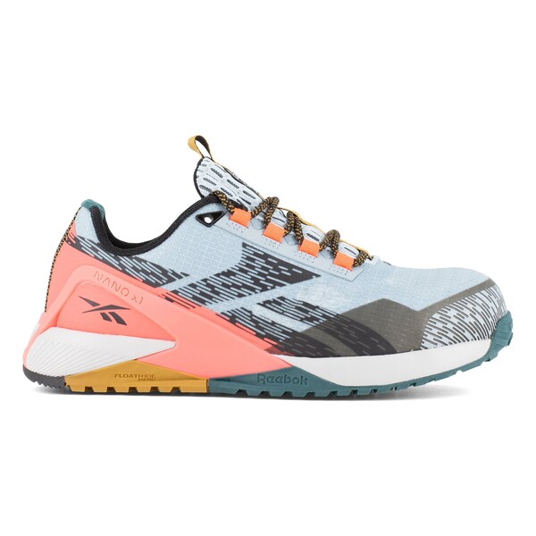 Reebok Womens Slate Blue and Salmon Comp To, PR - RB382