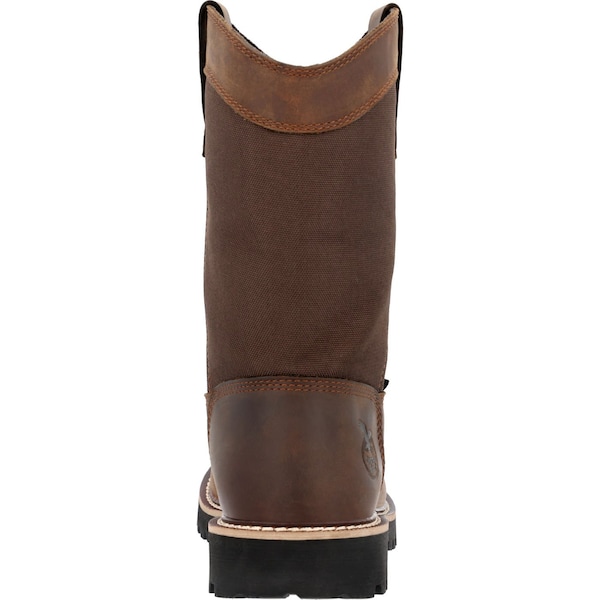 Georgia Boot Core 37, Men's Waterproof Western Work Boot, 9.5 M, 10 in Height, Brown - GB00638