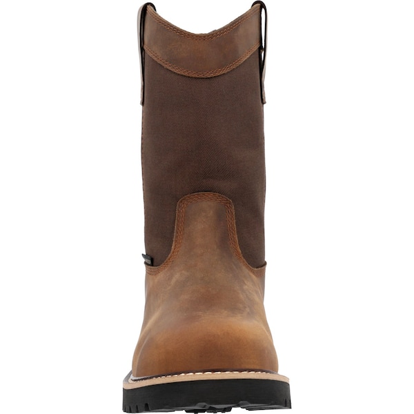 Georgia Boot Core 37, Men's Waterproof Western Work Boot, 9.5 M, 10 in Height, Brown - GB00638