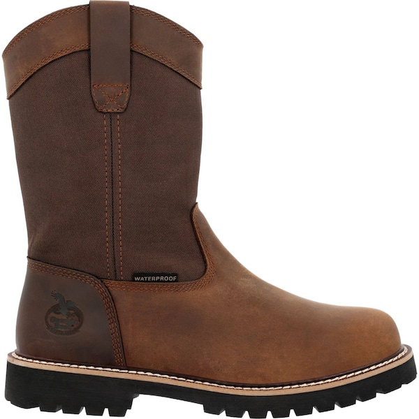 Georgia Boot Core 37, Men's Waterproof Western Work Boot, 9.5 M, 10 in Height, Brown - GB00638