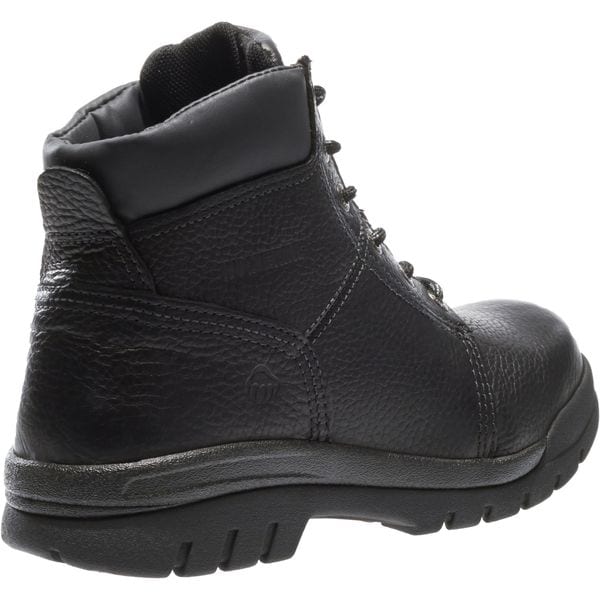 Wolverine Men's 6-Inch Work Boot, 13 XW, Steel Toe, 6 in H, Black, W04714 - W04714