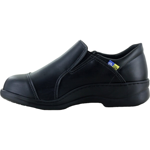 Mellow Walk Safety Womens Steel Toe, Dual Density Polyurethane Outsole, Black, 7.5 E - 4085BLK075