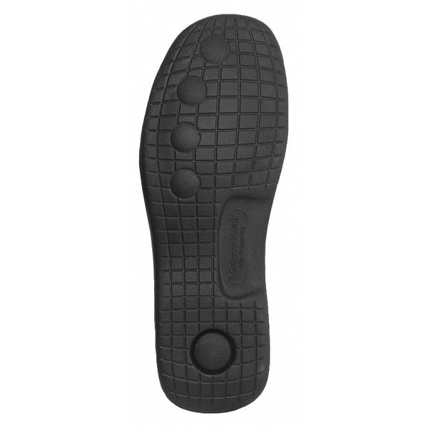 Mellow Walk Women's Loafer Shoe, Steel Toe, Leather Upper, Polyurethane Outsole, Slip On, Black, 9 E - 4085 : 9E