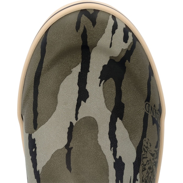 Xtratuf Kids Ankle Deck Boot, 6 M, Leather, 6 in H, Mossy Oak Bottom Land - XKABMOB