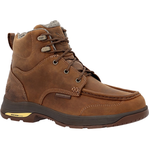 Georgia Boot Athens SuperLyte, Waterproof Work Boot, 9.5 M, 6 in Height, Brown - GB00547  M  095