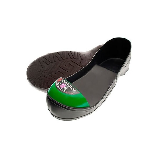 Impacto Impacto TURBOTOE Steel Toe Cap Overshoe 2XL 13-14, Flexible & Pliable PVC, Antislip Sole, Waterproof - TTUXXL