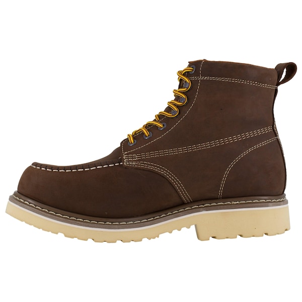 Iron Age Work Boot, 11M 12, 6 in Height, Brown - IA5064