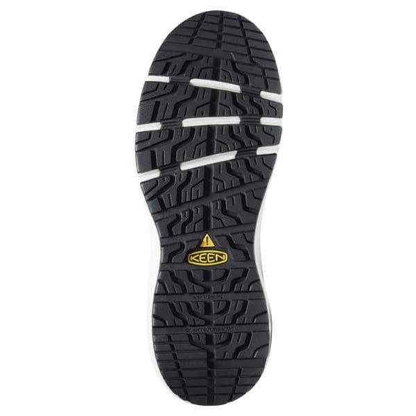 Keen Men's Athletic Shoe, Carbon Fiber Toe, Mesh Upper, Rubber Outsole, Lace Up, Black/Vapor, 12 D - 1024604