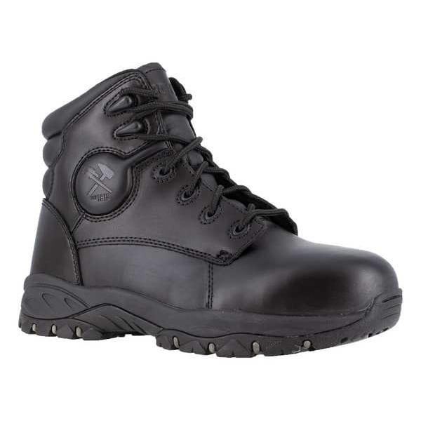Iron Age Men's 6-Inch Work Boot, 8 1/2 M, Steel Toe, 6 in H, Black, IA5150 - IA5150