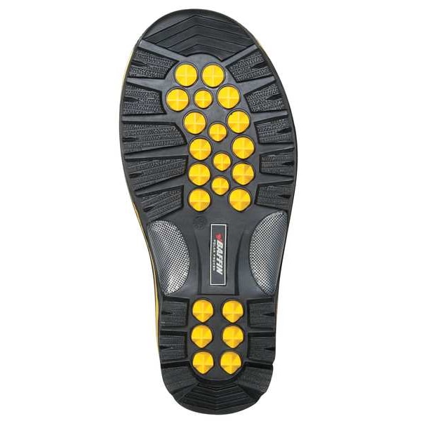 Baffin Men's Miner Boot, 14 EE, Steel Toe, 13 in H, Black - POLA-MP01-BK2