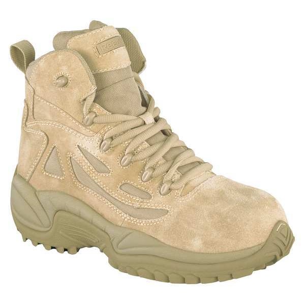 Reebok Military Boots, 6in, 9M, Desert Tan, PR - RB8694