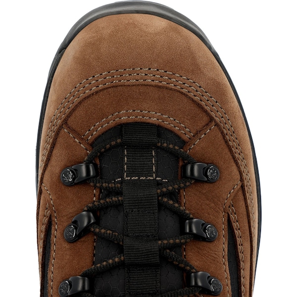 Rocky Waterproof Hiker Boot, 11.5 W, Leather, 6 in H, Brown - RKS0643