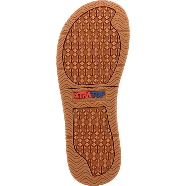 Xtratuf Men's Auna Sandal, EARTH BROWN, M, Size 8 - XAUNM901