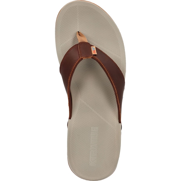 Xtratuf Men's Auna Sandal, EARTH BROWN, M, Size 8 - XAUNM901