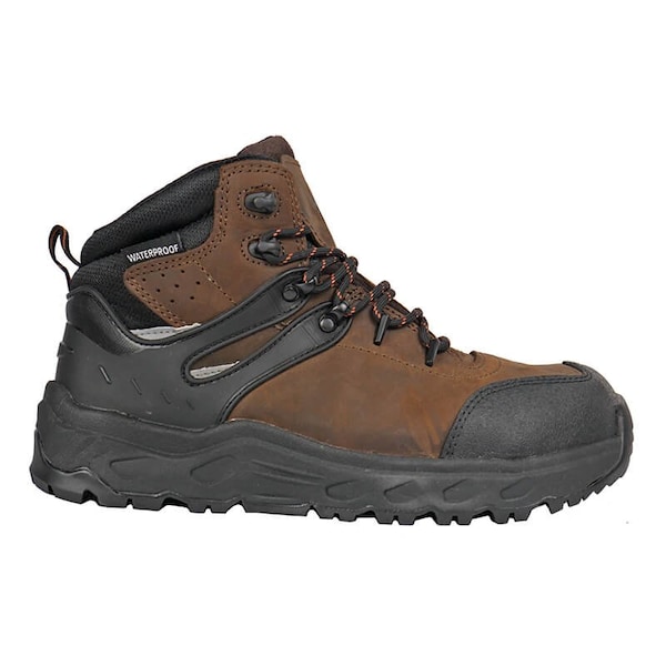 Hoss Boot Co Men's Oblique Aluminum Toe Work Boot, Brown, 12, 6E, 60203 - 60203