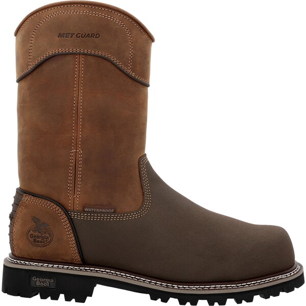 Georgia Boot Brute, Men's 11 in Composite Toe Work Boot, Brown, 8, M, GB00644 - GB00644