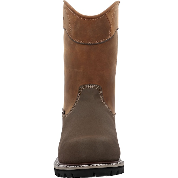 Georgia Boot Brute, Men's 11 in Composite Toe Work Boot, Brown, 8, M, GB00644 - GB00644