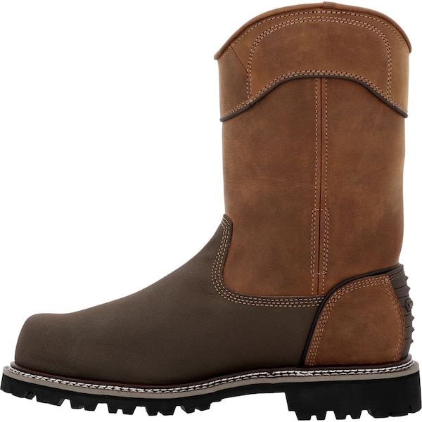Georgia Boot Brute, Men's 11 in Composite Toe Work Boot, Brown, 8, M, GB00644 - GB00644
