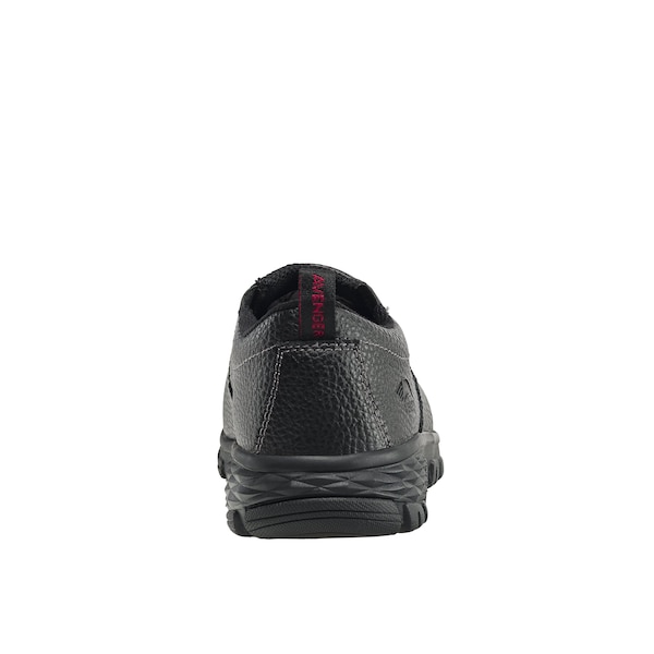 Avenger Safety Footwear Men's Aluminum Toe Slip-On Work Boot, Black, 12, Wide, A7001 - A7001-12W