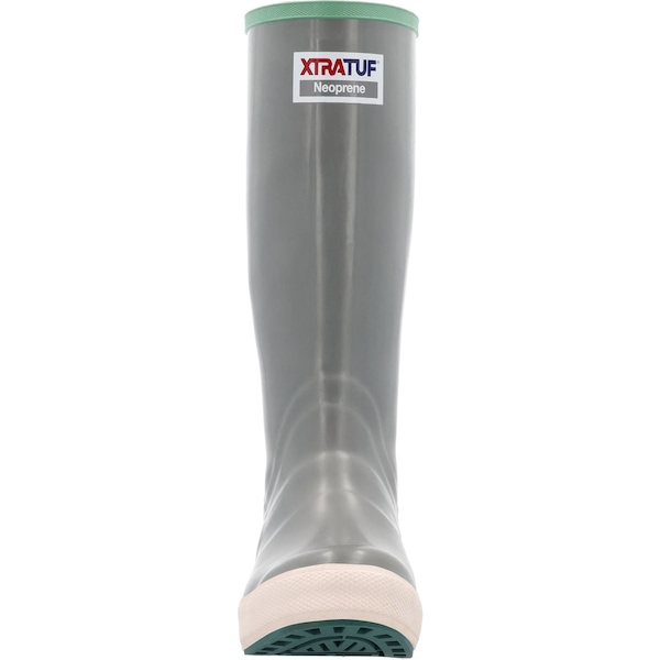 Xtratuf Women's Legacy Tall Rubber Boots, 15 in Height, Gray Haliborealis, 11 - XWL1FH