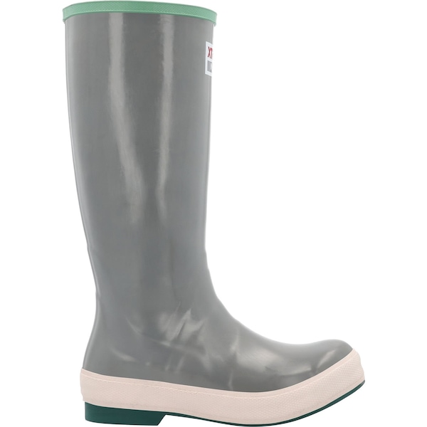 Xtratuf Women's Legacy Tall Rubber Boots, 15 in Height, Gray Haliborealis, 11 - XWL1FH