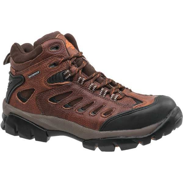 Nautilus Safety Footwear Men's Hiker Boot, 7 W, Steel Toe, 6 in H, Brown, N9546 - N9546 SZ: 7W