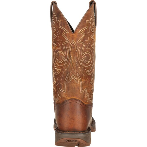 Durango Men's Western Boot, 11.5 2E, Steel Toe, 12 in H, Brown, DB4343 - DB4343