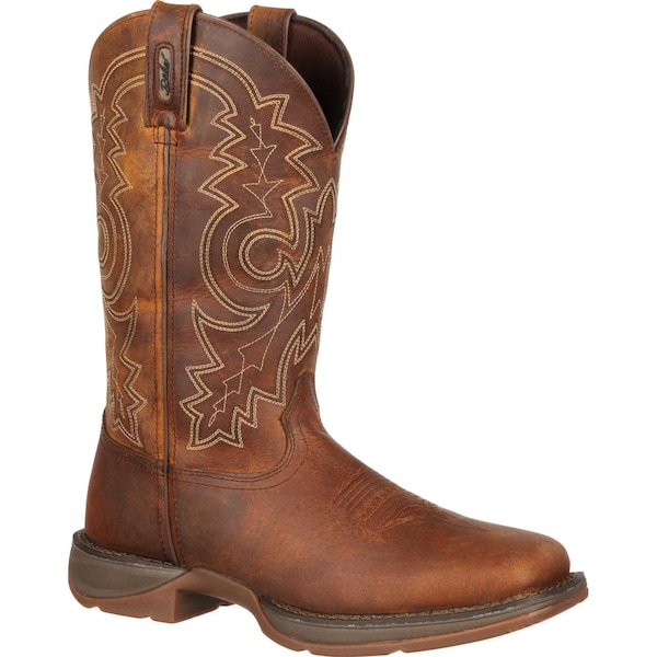 Durango Men's Western Boot, 11.5 2E, Steel Toe, 12 in H, Brown, DB4343 - DB4343