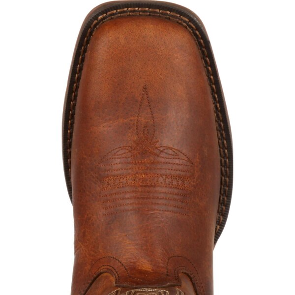Durango Men's Western Boot, 11.5 2E, Steel Toe, 12 in H, Brown, DB4343 - DB4343