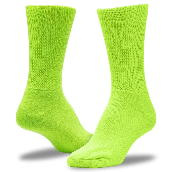 Railroad Sock Women's Pastel Therapeutic Crew Socks, Size 5-10, Assorted Pastels, 3PK - 635