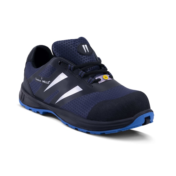 Gaston Mille Men's Aluminum Toe Athletic Safety Shoe, Blue, 7, M, CEHE3-7 - CEHE3-7