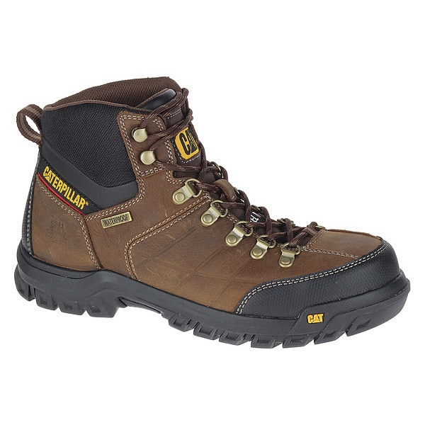 Cat Footwear Threshold Wp Steel Toe 6", 8.5, M, PR - P90935