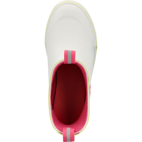 Xtratuf Youth Ankle Boot, Plain Toe Toe, 4 in Height, White Multi Pink, 7 - XKAB101Y
