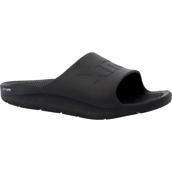 Xtratuf Unisex Aprs Fish Slide Sandal, BLACK, M, Size 12 - AFH000