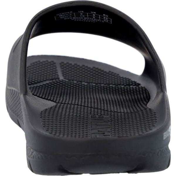 Xtratuf Unisex Aprs Fish Slide Sandal, BLACK, M, Size 12 - AFH000