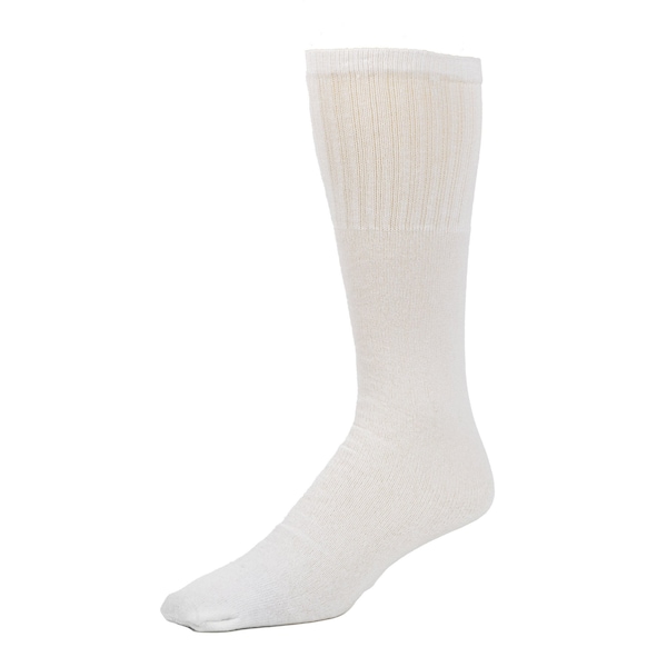 Railroad Sock Men's Tube Socks, Size 6-12 M, White, 6PK - 6075