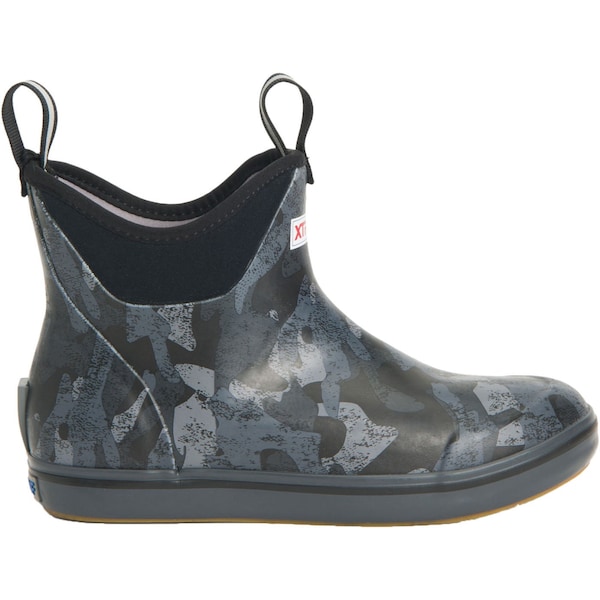 Xtratuf Women's Ankle Deck Boot, 6 M, Leather, 7 in H, Camo - XWAB002