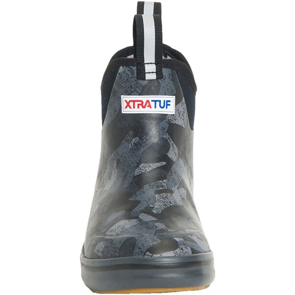Xtratuf Women's Ankle Deck Boot, 6 M, Leather, 7 in H, Camo - XWAB002