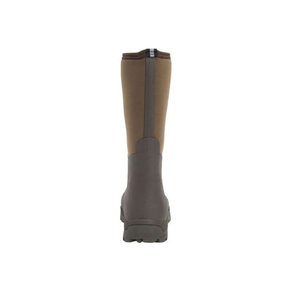 Muck Boot Co Women's Wetland Tall Rubber Boot, Plain Toe, 14 in Height, Brown, 7 - WMT-998K-BRN-070