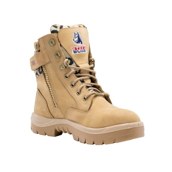 Steel Blue Ladies 4 Wide, Steel Toe Toe - 812861W-040-JUN