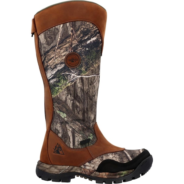 Rocky Waterproof Snake Boot, 14 W, Leather, 16 in H, Mossy Oak Country Dna - RKS0617