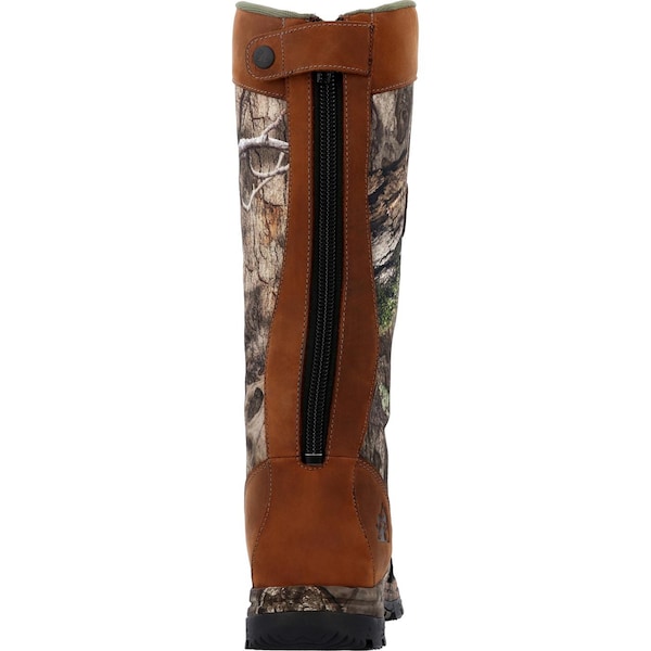 Rocky Waterproof Snake Boot, 14 W, Leather, 16 in H, Mossy Oak Country Dna - RKS0617