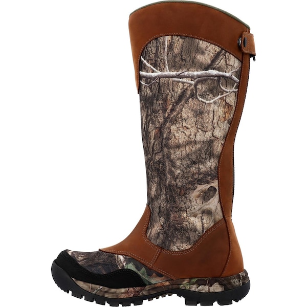 Rocky Waterproof Snake Boot, 14 W, Leather, 16 in H, Mossy Oak Country Dna - RKS0617