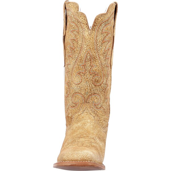 Durango Women's Western Boot, 9.5 M, Leather, 13 in H, Cremello - DRD0455
