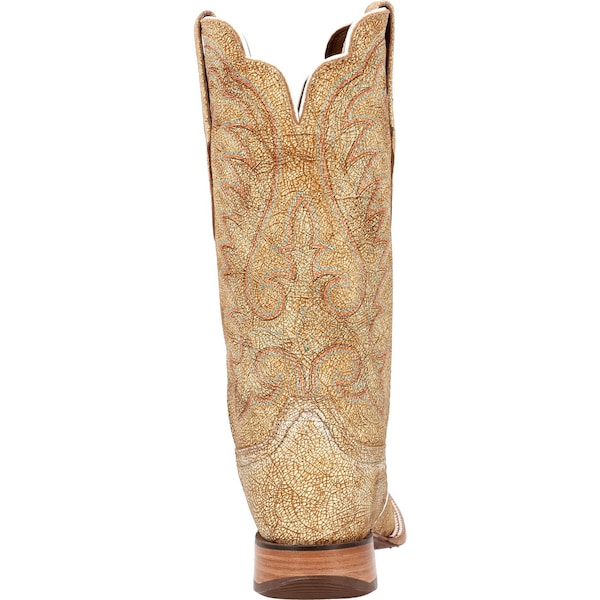 Durango Women's Western Boot, 9.5 M, Leather, 13 in H, Cremello - DRD0455