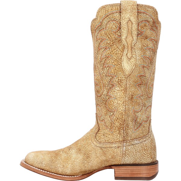 Durango Women's Western Boot, 9.5 M, Leather, 13 in H, Cremello - DRD0455